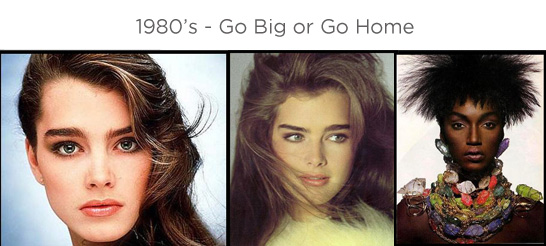 Eyebrows through the ages 7 Eyebrows through the ages - 1980s